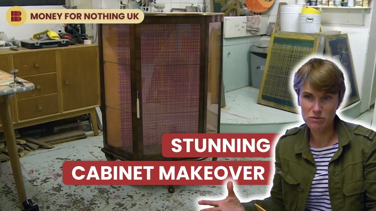 Transforming a Vintage Cocktail Cabinet | Money For Nothing UK