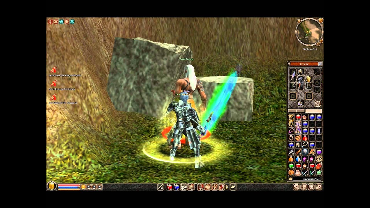Metin2 Weshna Yakuzza vs  92er Bioquest