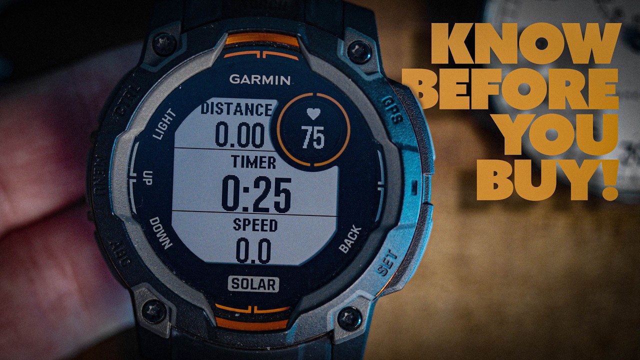 Pick The Right Garmin Instinct 3!