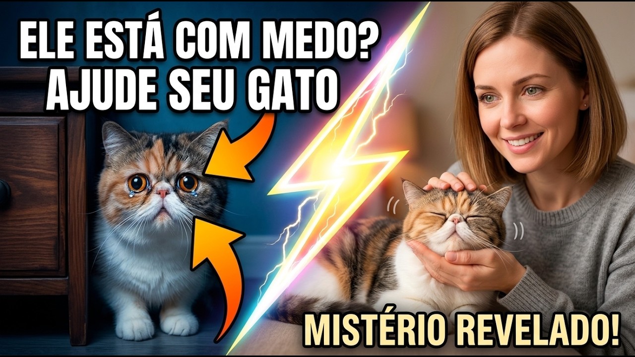 GATO MEDROSO, ASSUSTADO - Gatil Hauser