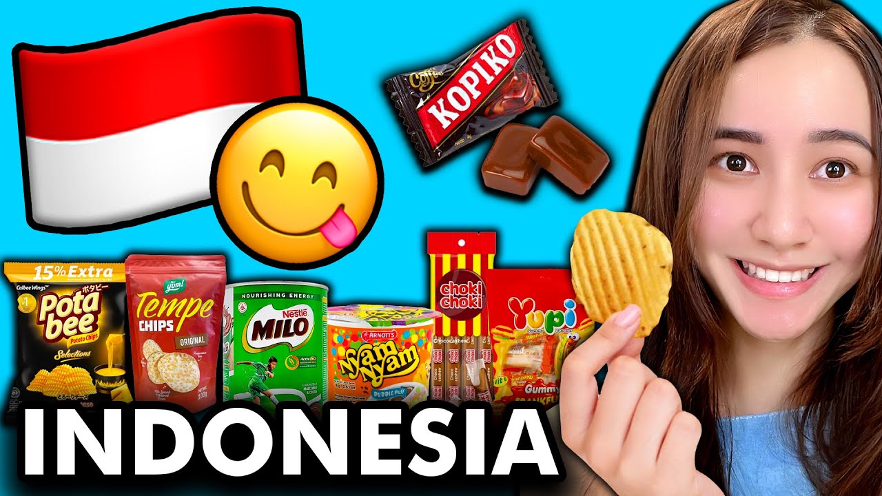 Пробуем еду из Индонезии 🇮🇩😋