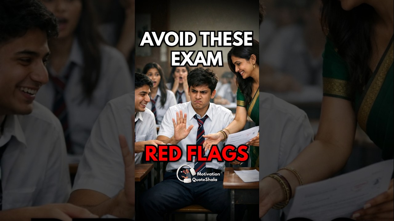 4 Biggest 😡 Red Flags in Exam Hall