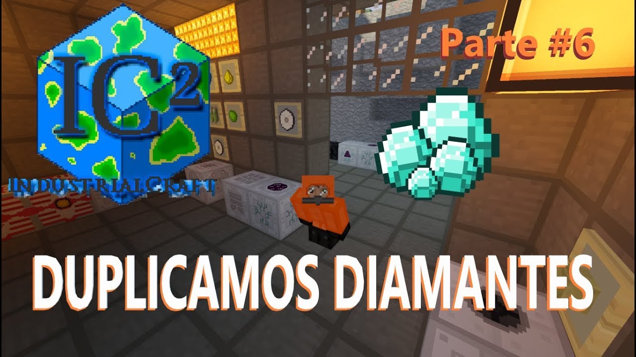 INDUSTRIAL CRAFT 2 1.12.2 |  TUTORIAL #6: DUPLICAMOS DIAMANTES | MINECRAFT MOD