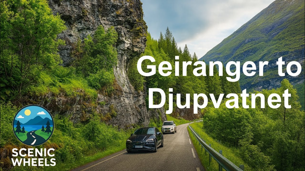 Geiranger - Part 2 - Fjord to Djupvatnet | Norwegian Scenic Drive 2025