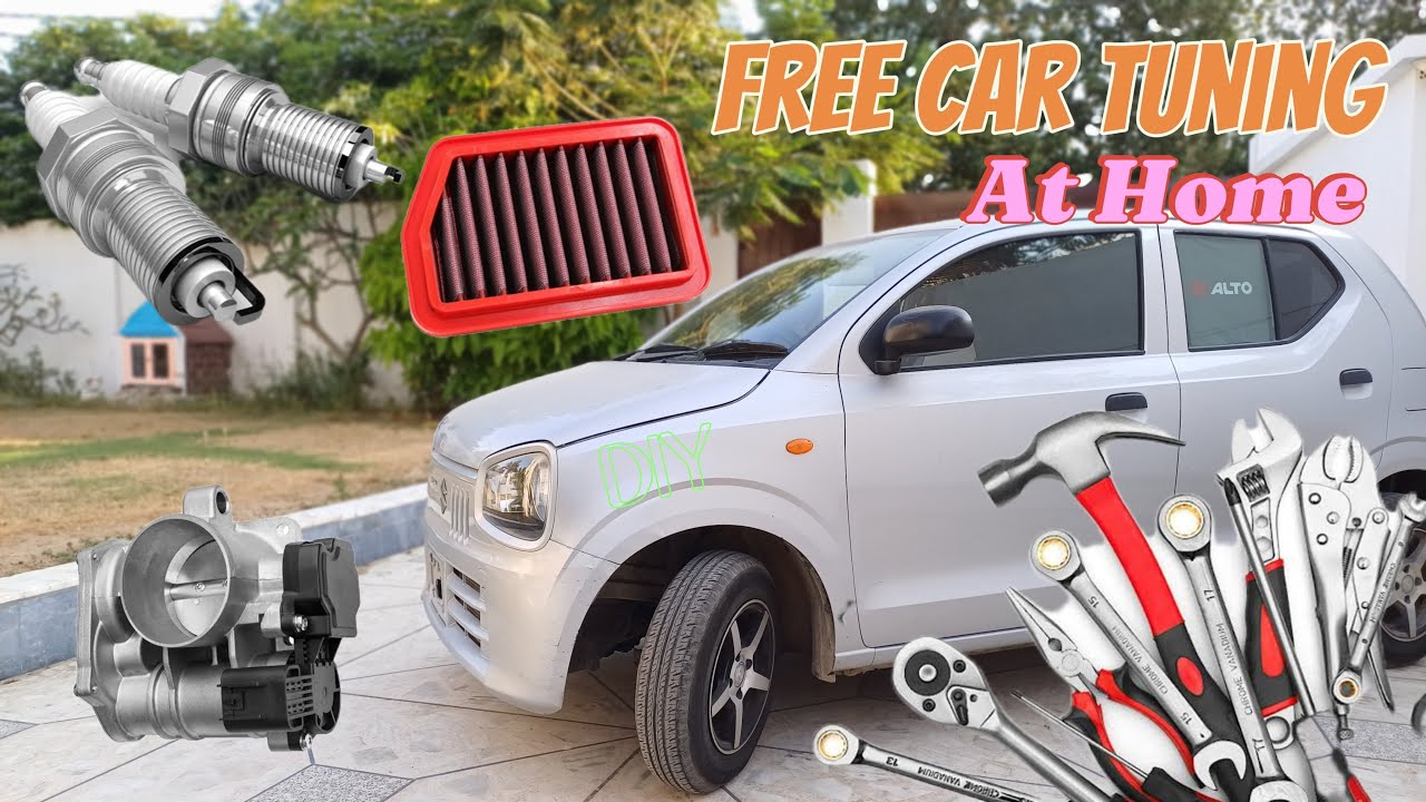 FREE Suzuki Alto Car Tuning At HOME | DIY | #car #throttle #tuning