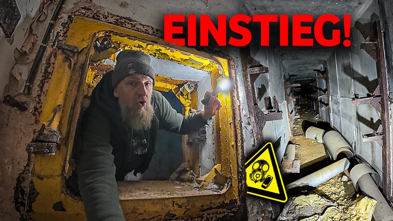 SPIONAGEBUNKER UNTER RUSSISCHER KASERNE ☢️ WIR GEHEN DURCH DIE SCHÄCHTE AUF SPURENSUCHE!
