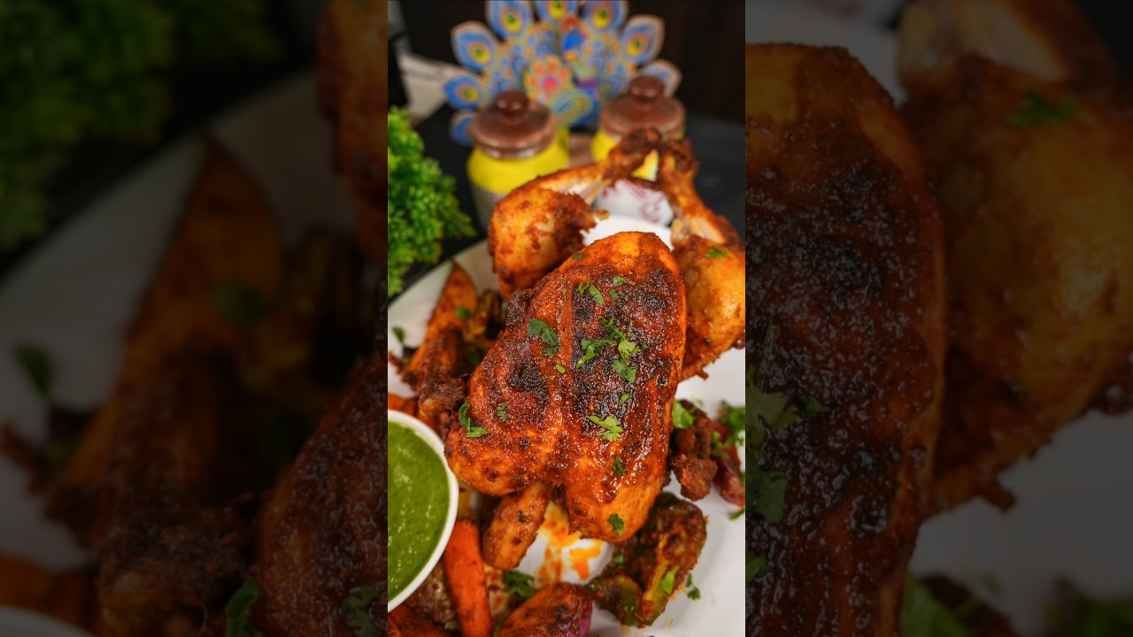 Whole Chicken Roast ASMR 