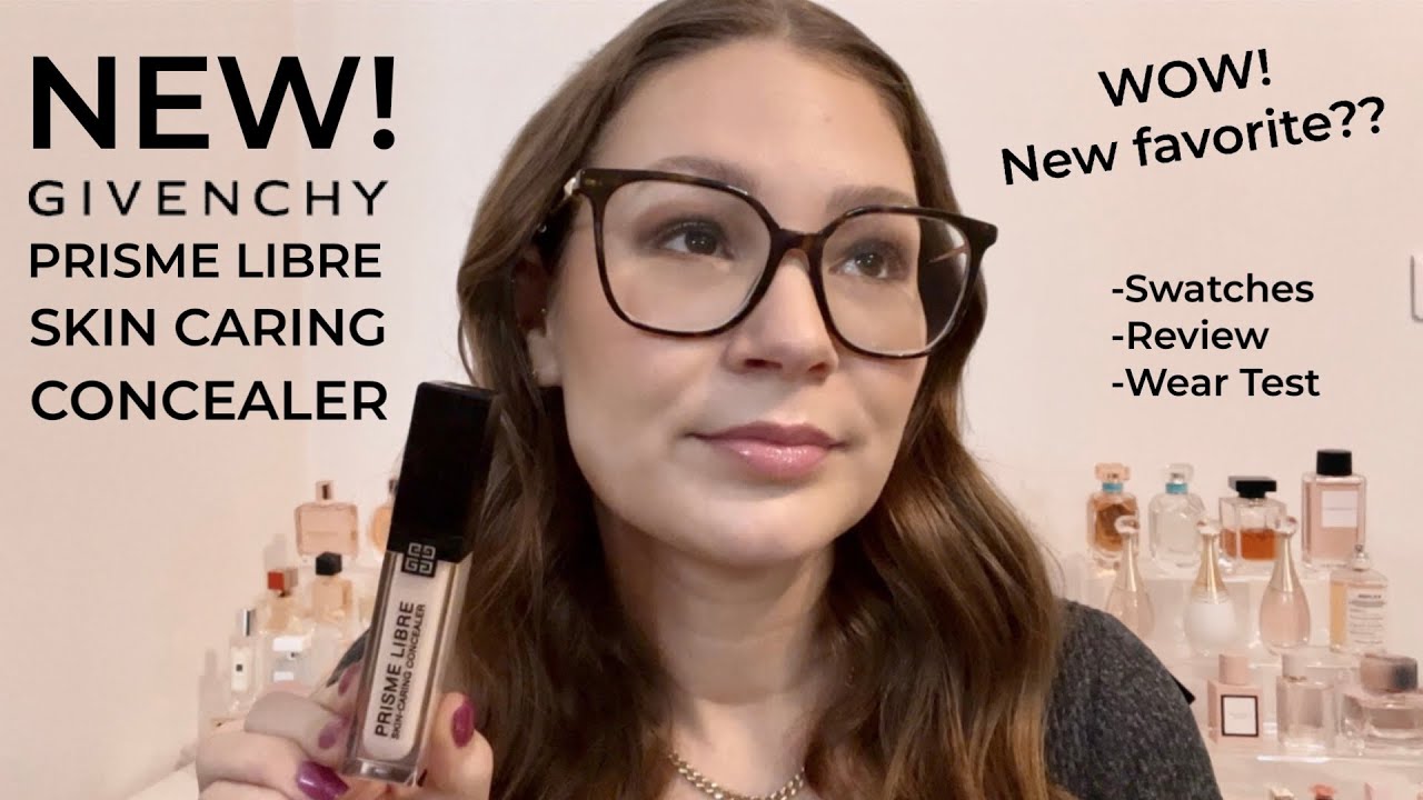 NEW GIVENCHY PRISME LIBRE CONCEALER || Spring 2023 // Swatches, Wear Test