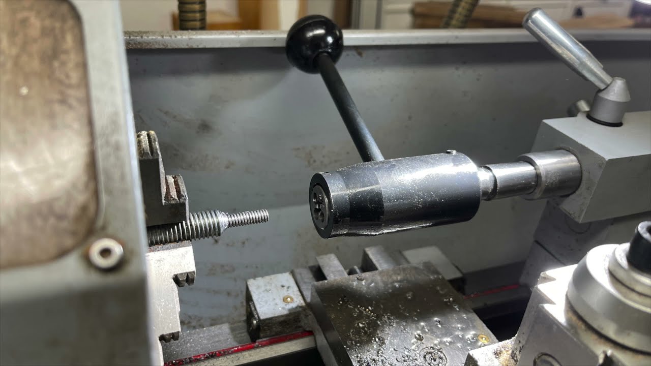 Porte filière MT2 pour tour a métaux YZ 210D wm210V tour chinoi chinese lathe machine