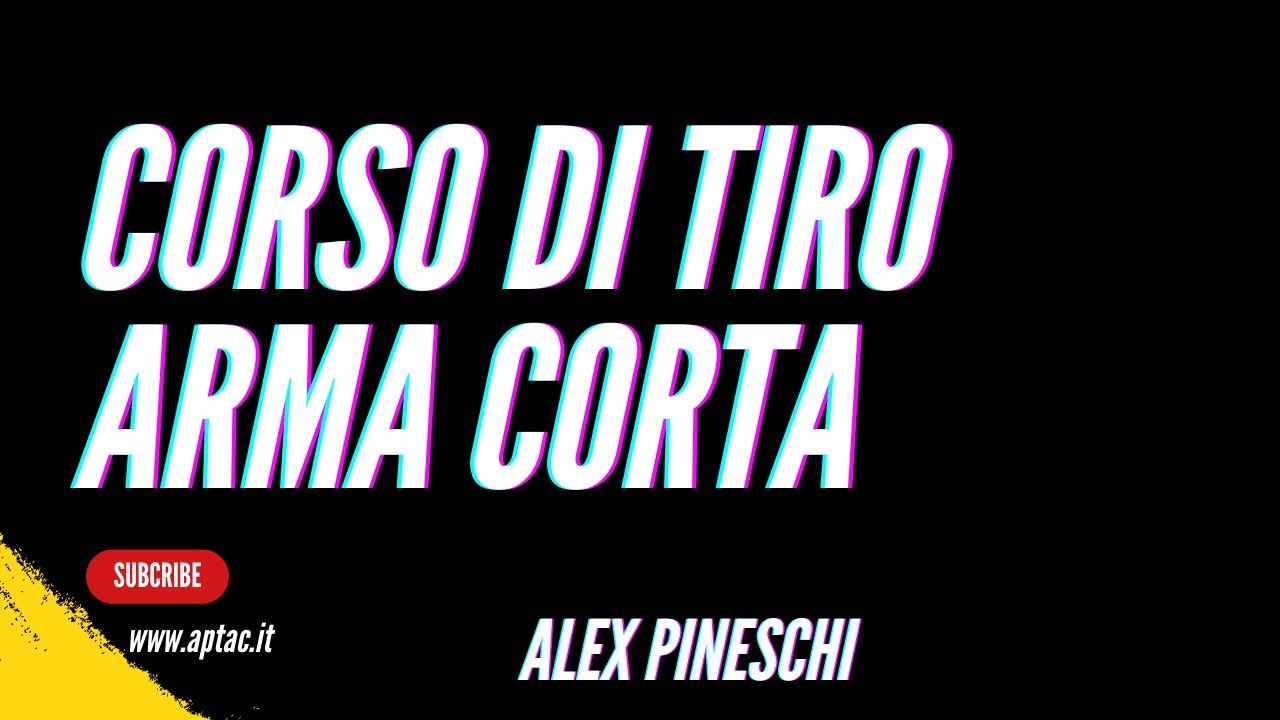 Corso di Tiro Difensivo Arma Corta - Gennaio 2023