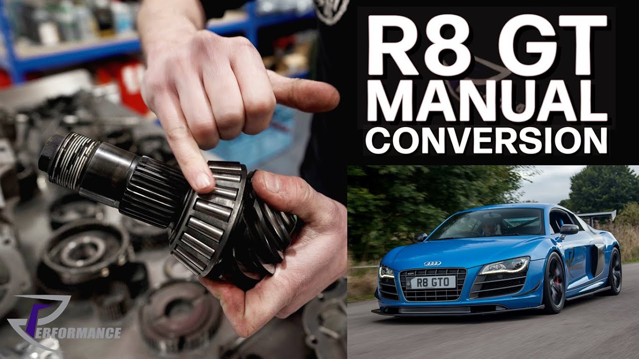 R8 GT manual gearbox conversion update