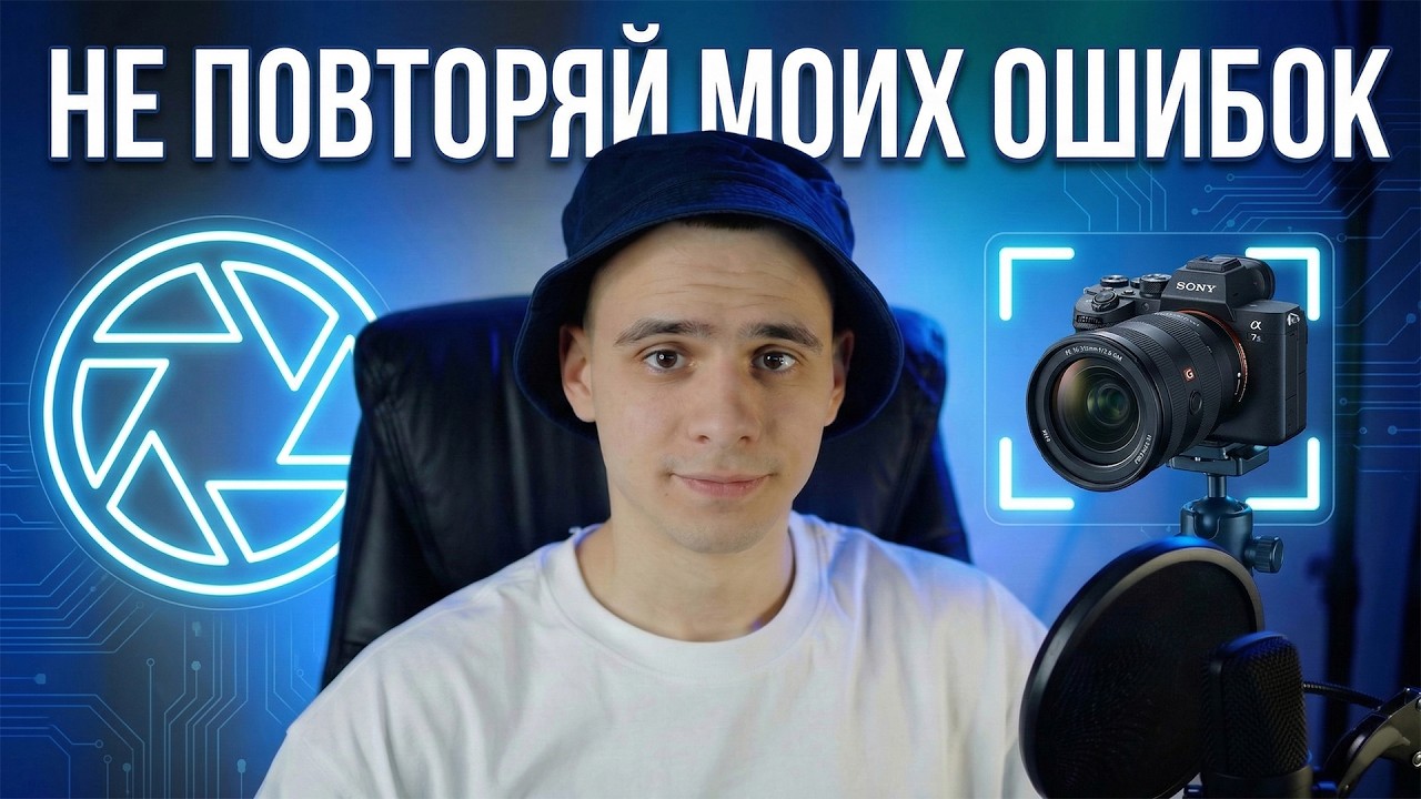 Посмотри это видео, если только начал снимать!