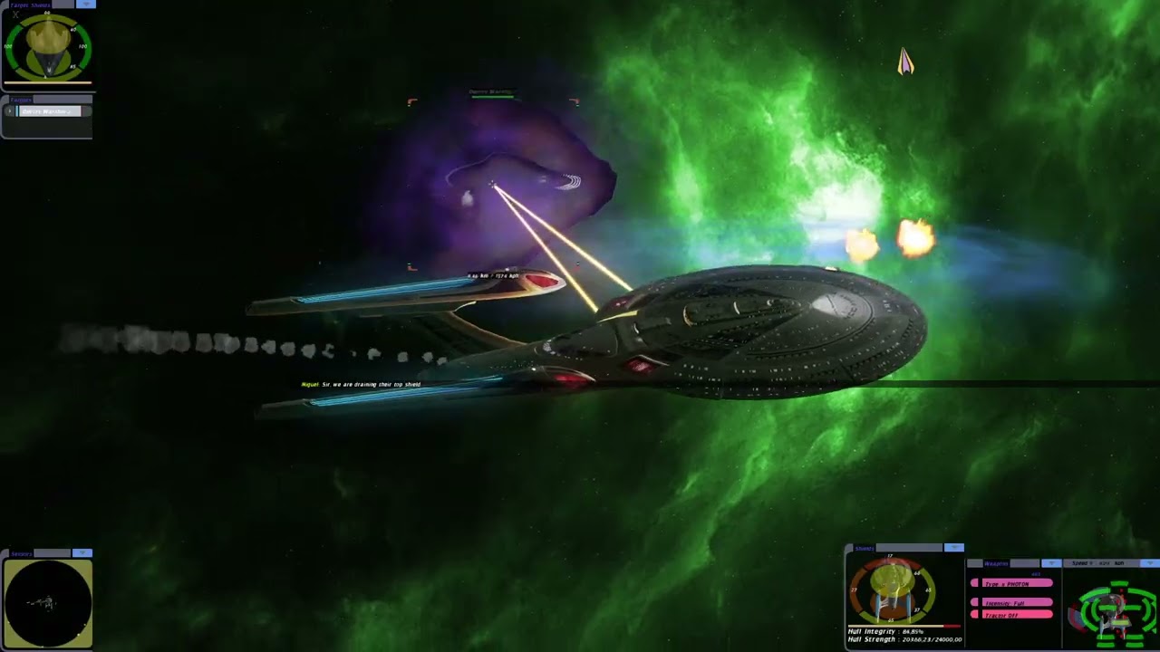 What if the Enterprise-E was stranded in the Delta Quadrant (Part 1) | Star Trek: Bridge Commander