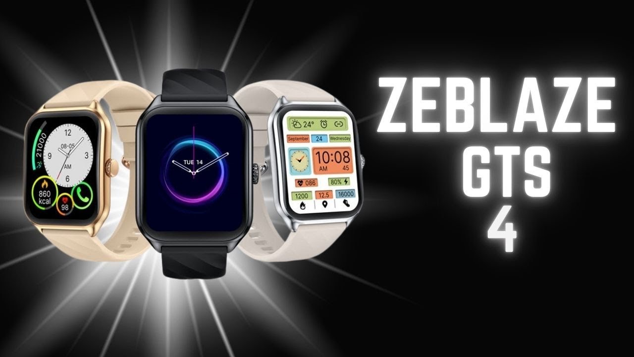 Zeblaze GTS 4 - szampańsko-złoty smartwatch za 70 złotych z Aliexpress!