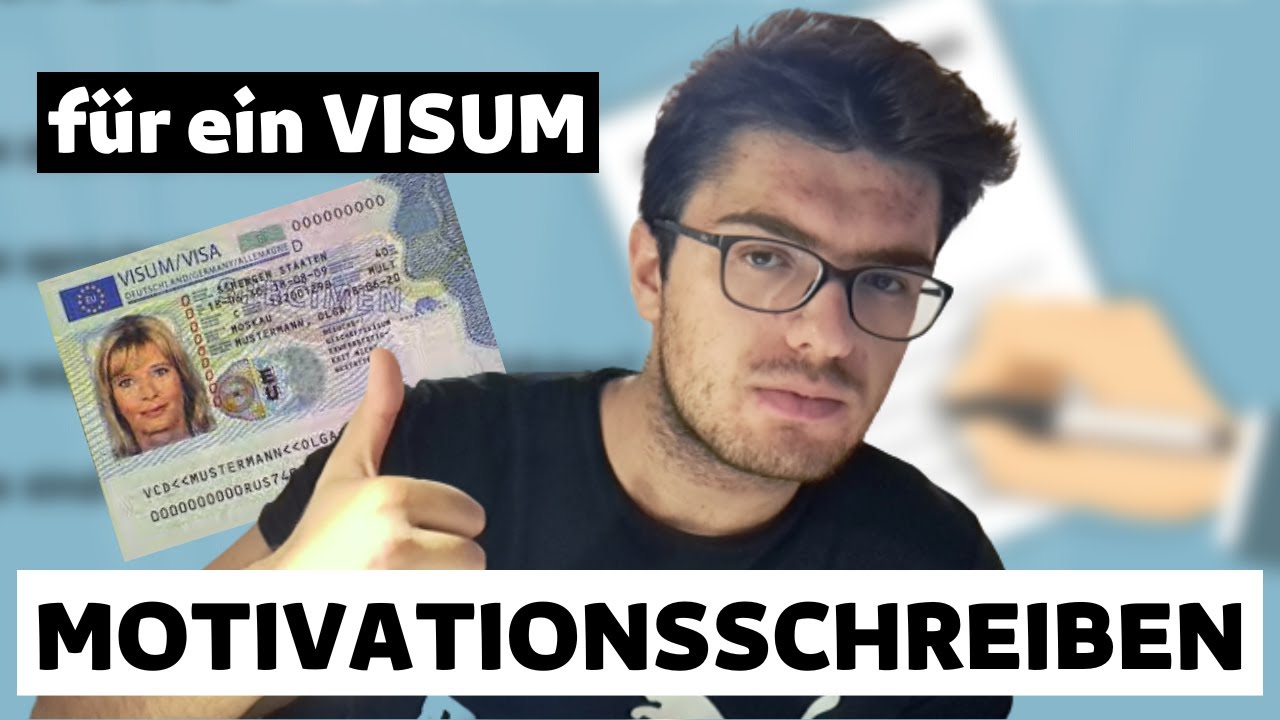 ALMANYA VİZESİ İÇİN MOTİVASYON MEKTUBU Bu video vize alma garantilidir!