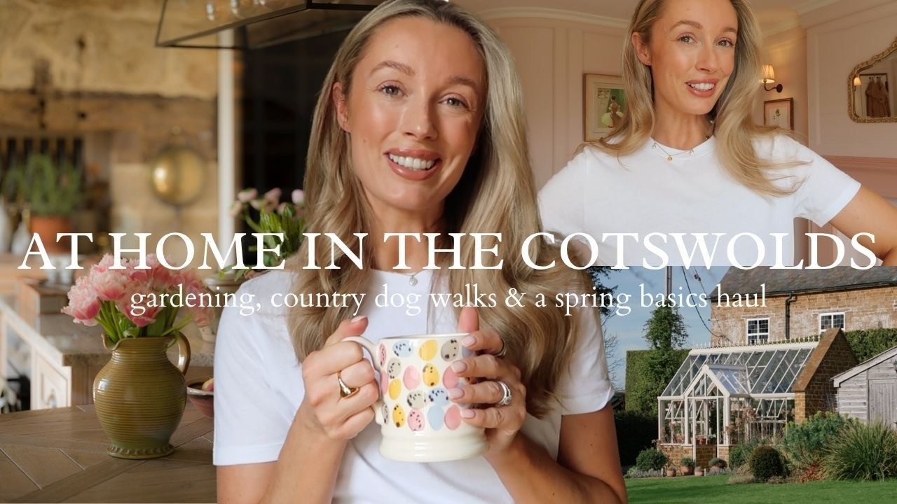 SPEND A SPRING WEEKEND WITH ME 🍃 a spring basics try on haul, gardening & countryside walks 