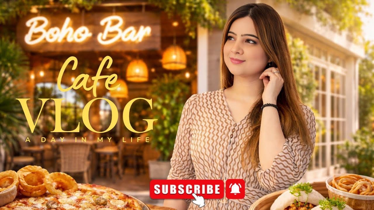 Explore the Cute Spot for Hangouts 😍|| Boho Bar || Melting Point Bakery with Pretty Ambiance 🌸♥️