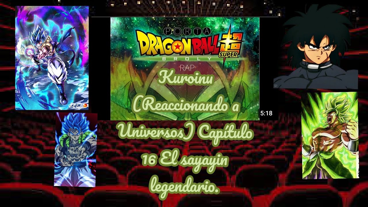 Kuroinu (Reaccionando a Universos) Capítulo 16 El sayayin legendario. @portaFeliz año nuevo 🧐🍷