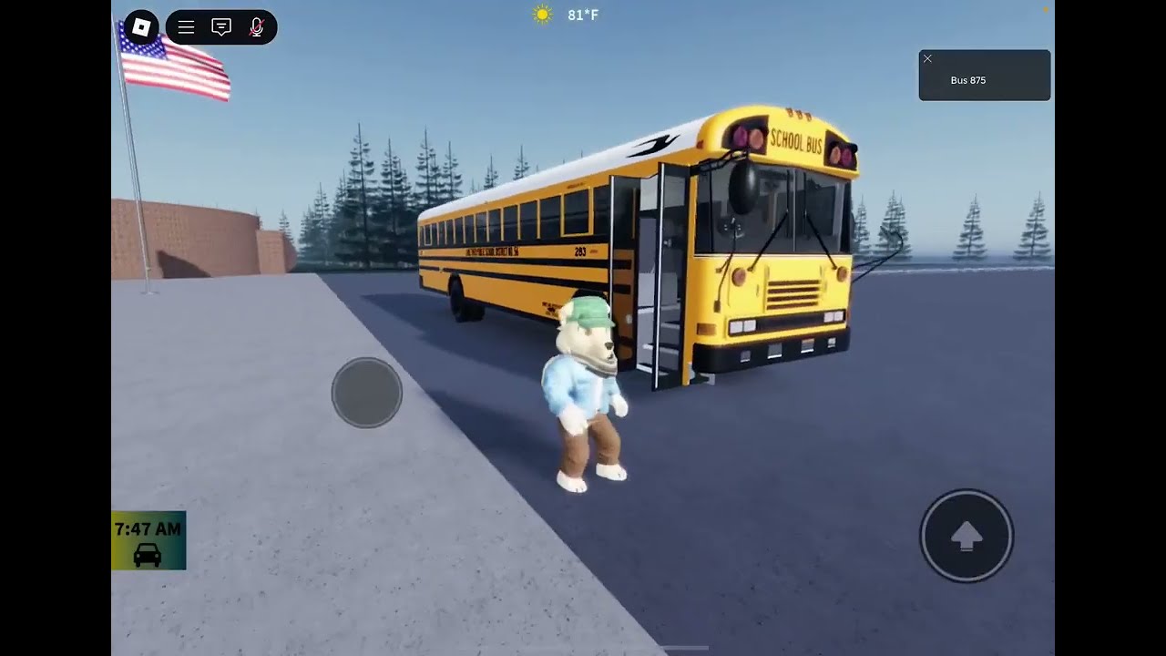 Roblox - Driving a Blue Bird A3FE (Bus 283)