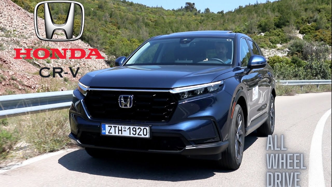 Honda CRV AWD 184hp  | Δοκιμή Sτρίβειν