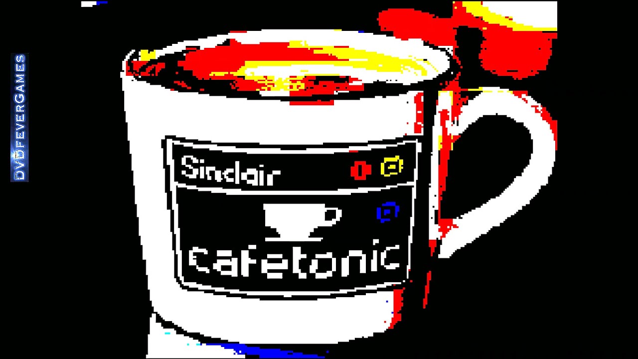 CAFETONIC (Platformer) - 128K ZX Spectrum 2026 game! Longplay! - DVDfeverGames