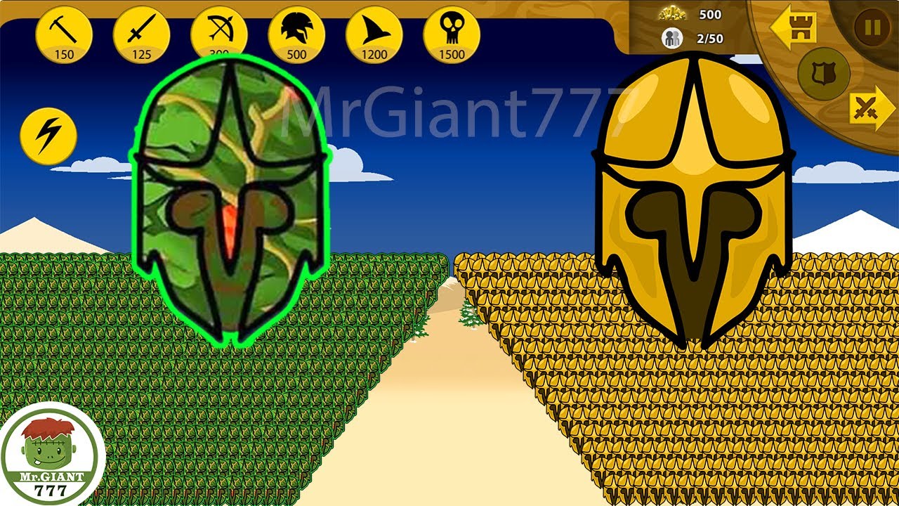 EPIC GOLDEN SPEARTON VS EPIC ELITE SPEARTON LEAF, FINAL BOSS | Stick War Legacy Mod | MrGiant777