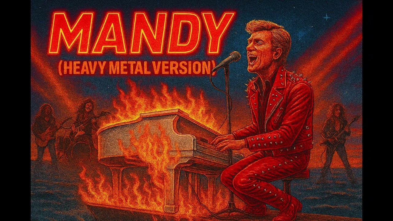 Barry Manilow &ndash; Mandy (AI Heavy Metal Cover) | Reimagined Heavy Metal Version