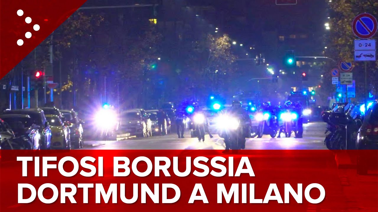 LIVE Milan-Borussia Dortmund, tifosi verso lo stadio per partita Champions League: diretta video