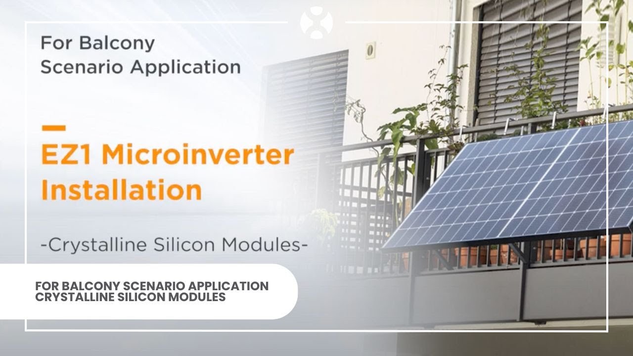 For Balcony Scenario Application Crystalline Silicon Modules