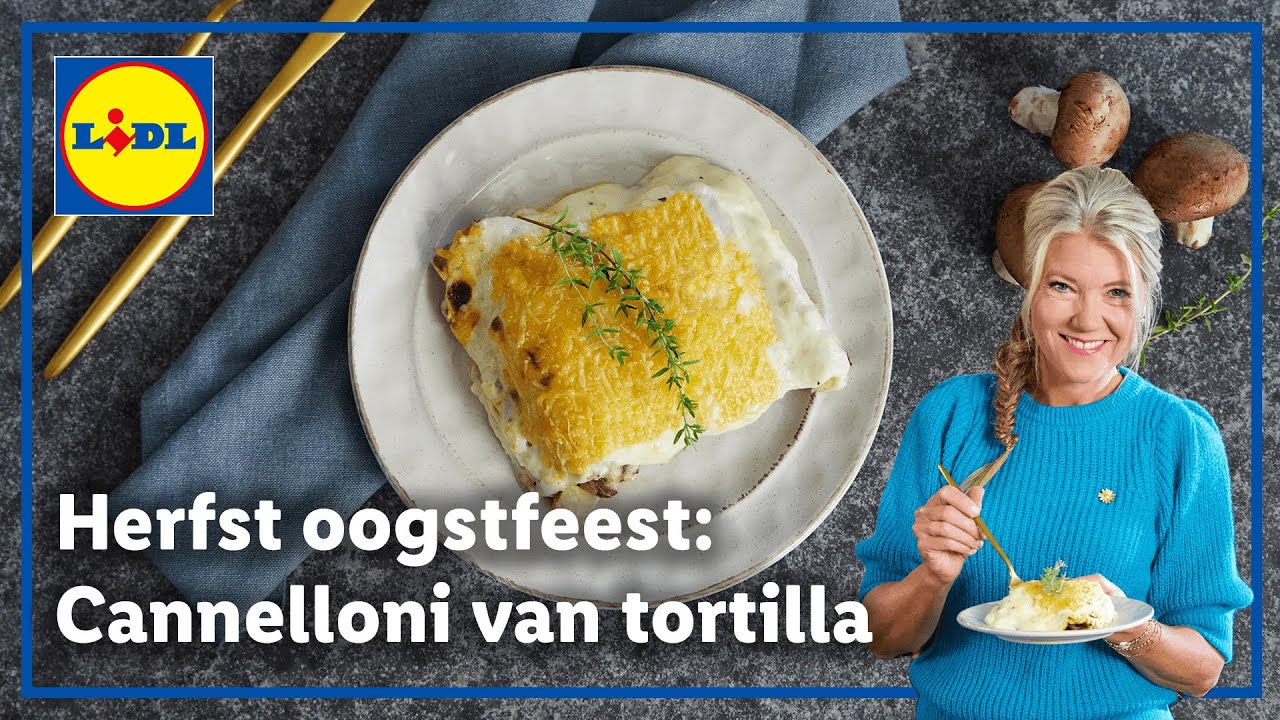 Cannelloni van tortilla met champignons en knolselderij | Herfst Oogstfeest!