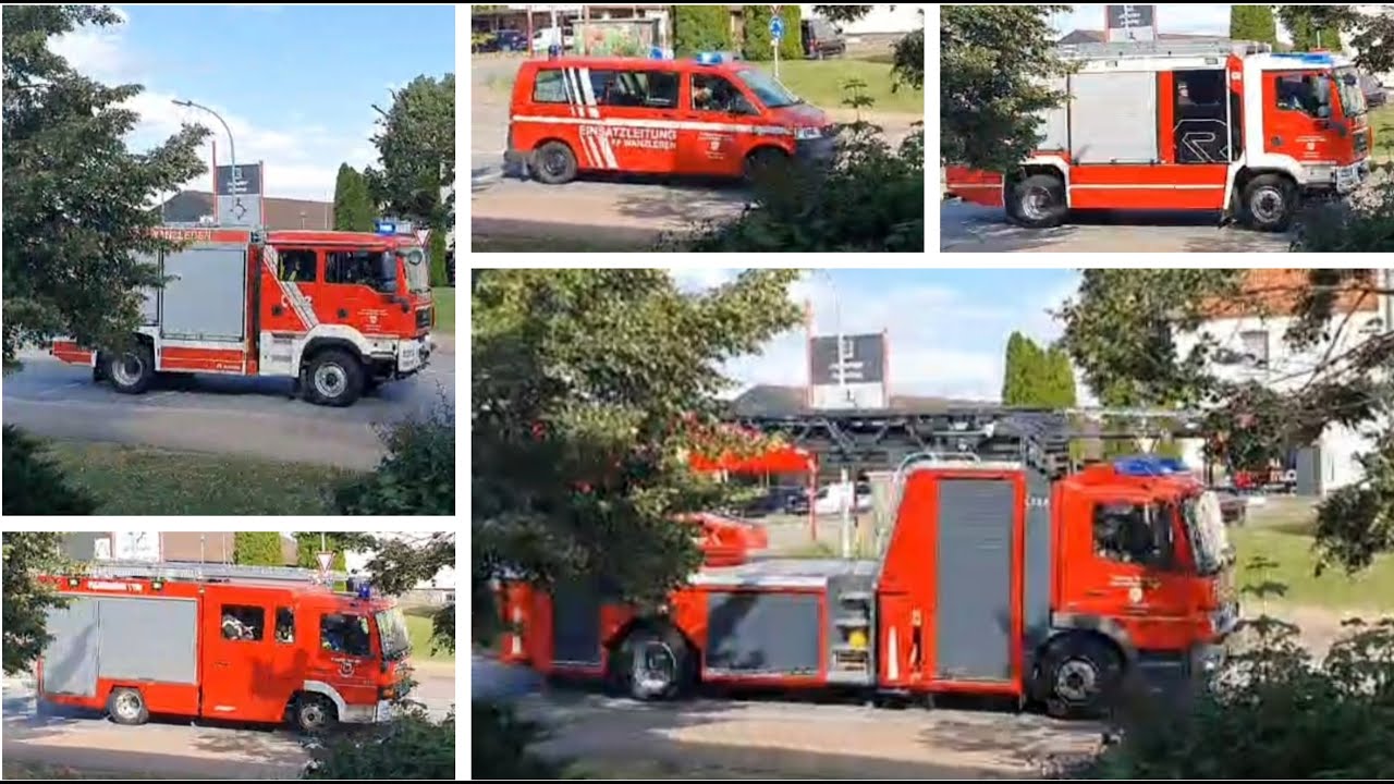 [Vollalarm] Sirenenalarm + Einsatzfahrten Freiwillige Feuerwehr Wanzleben und Domersleben