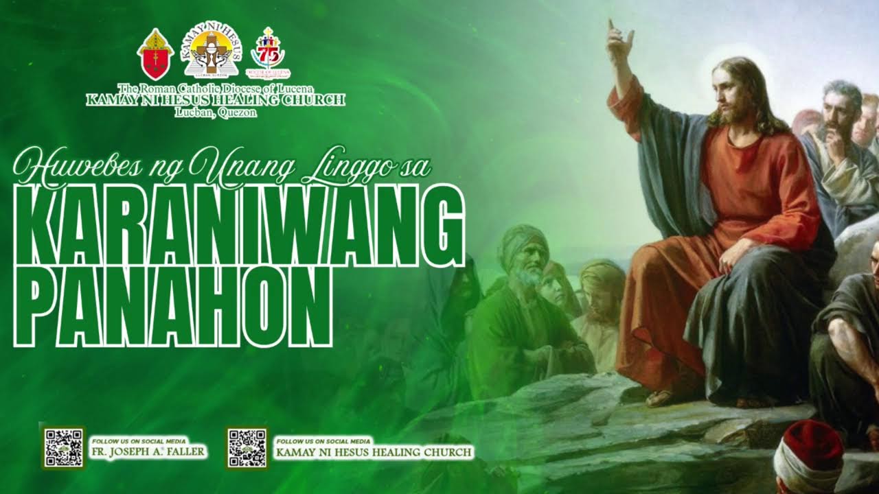 LIVE: Huwebes ng Unang Linggo sa Karaniwang Panahon