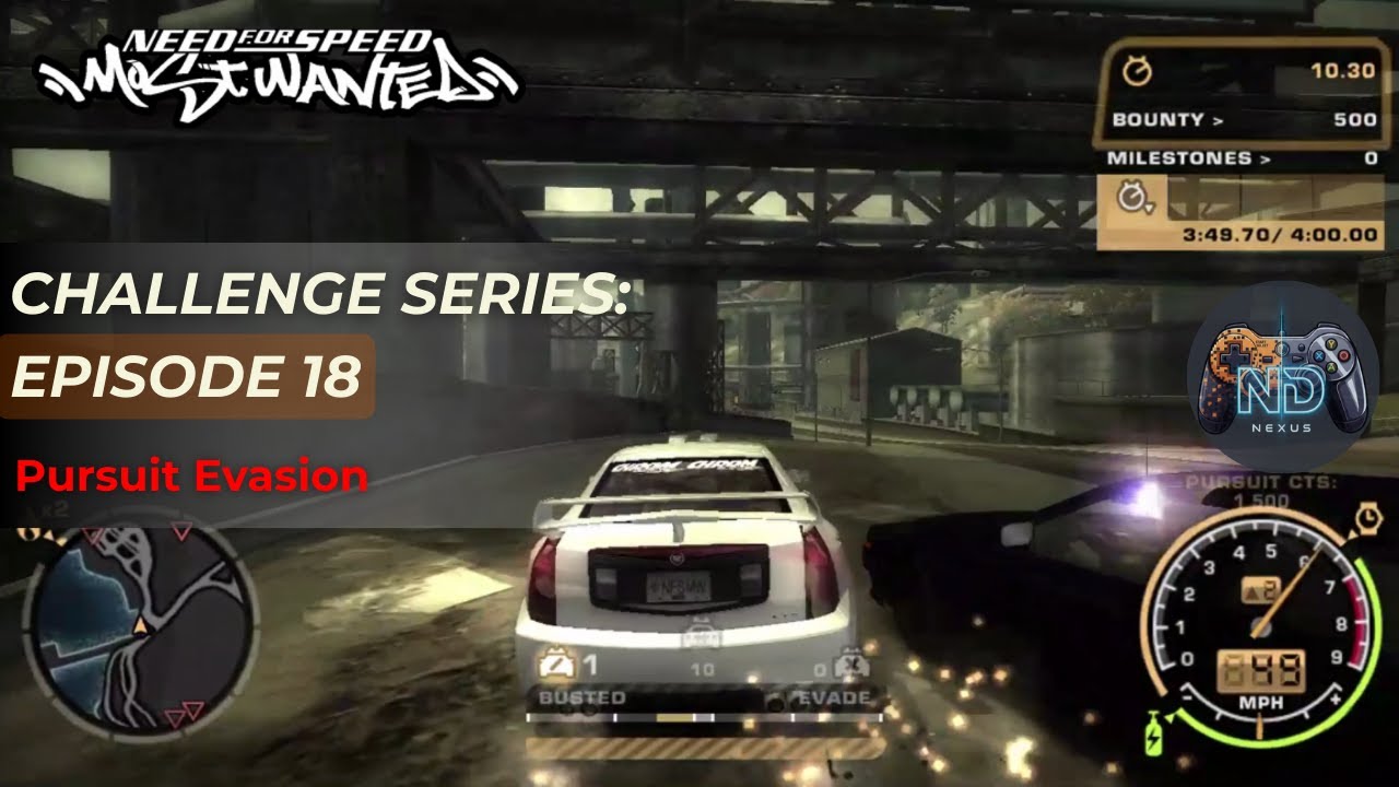 Need for Speed Most Wanted 2005 - Challenge Series #18: Pursuit Evasion
