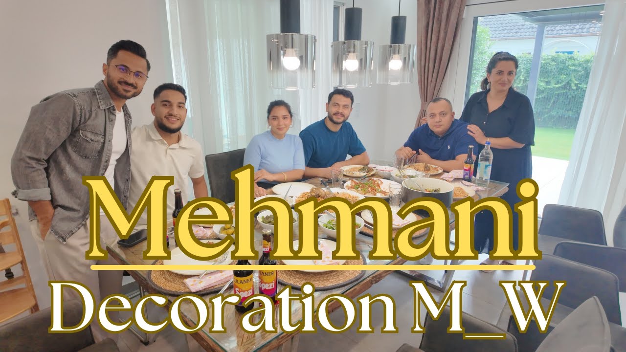 Mehmani for Decoration_M_W | مهمانی برای Decoration_M_W