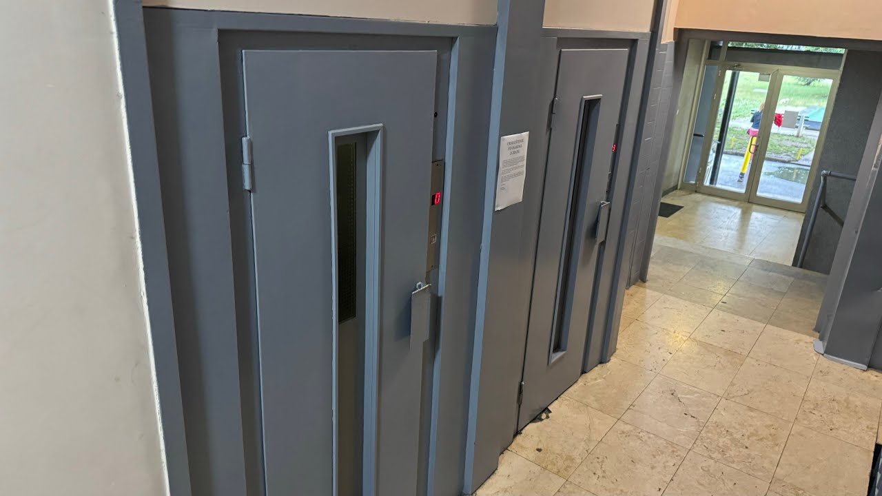 2x VERY NICE & FAST Modernized DAKA Highrise  Lifts at Otona Zupancica 1, Serbia, Belgrade