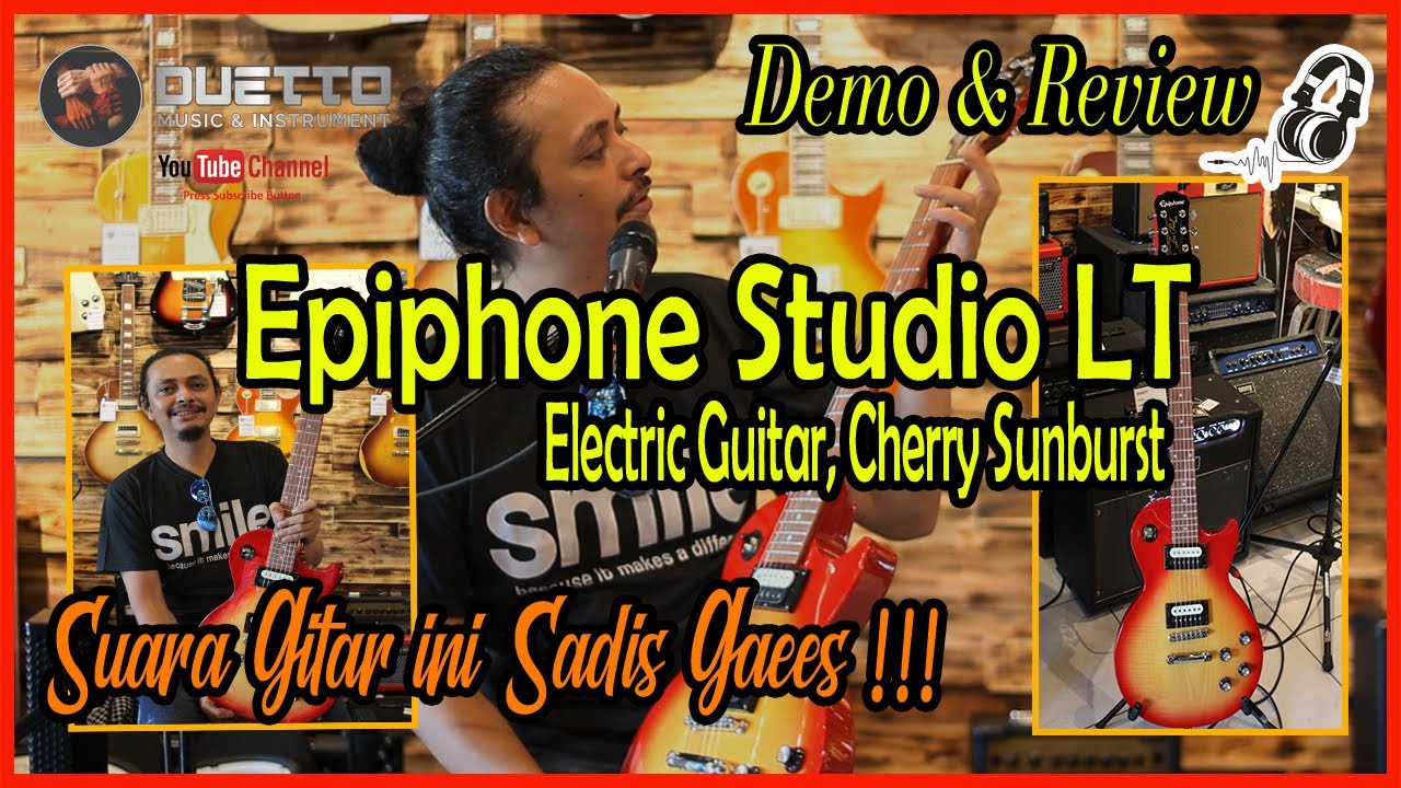 Review | Epiphone Studio LT | Jacquard Lawalata | Duetto Music