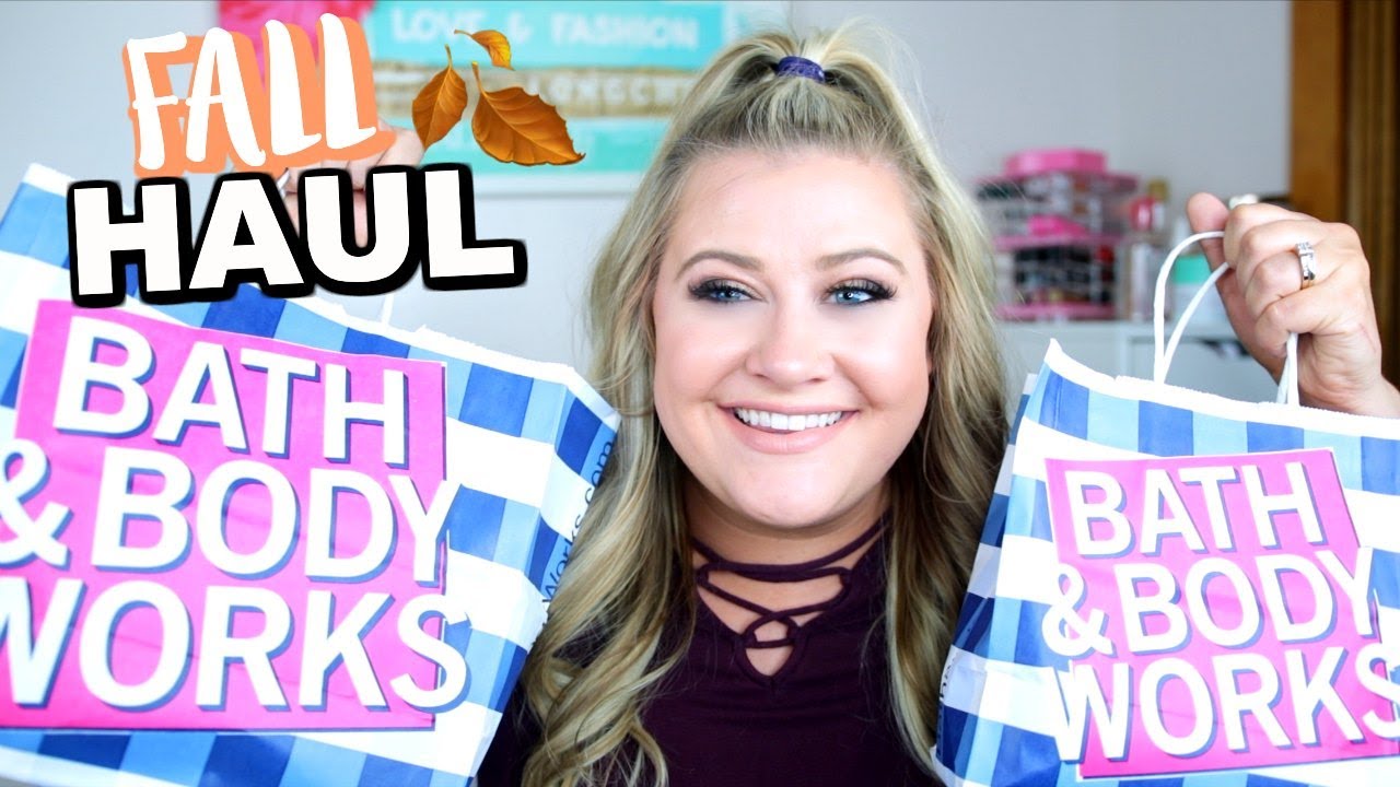 BATH & BODY WORKS FALL HAUL - SOO MANY CANDLES!