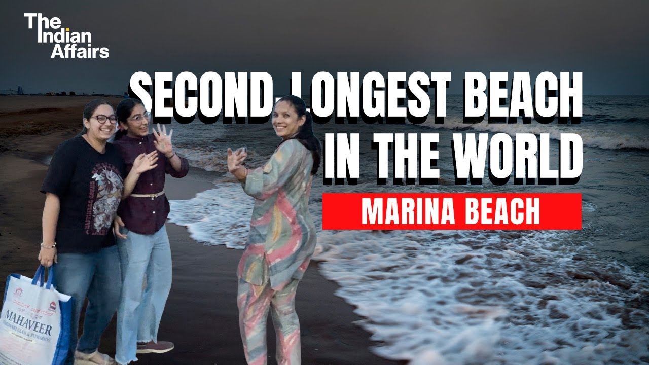 Marina Beach Chennai | India&rsquo;s Longest Urban Beach 🌊 | Sunset, Waves & Local Vibes