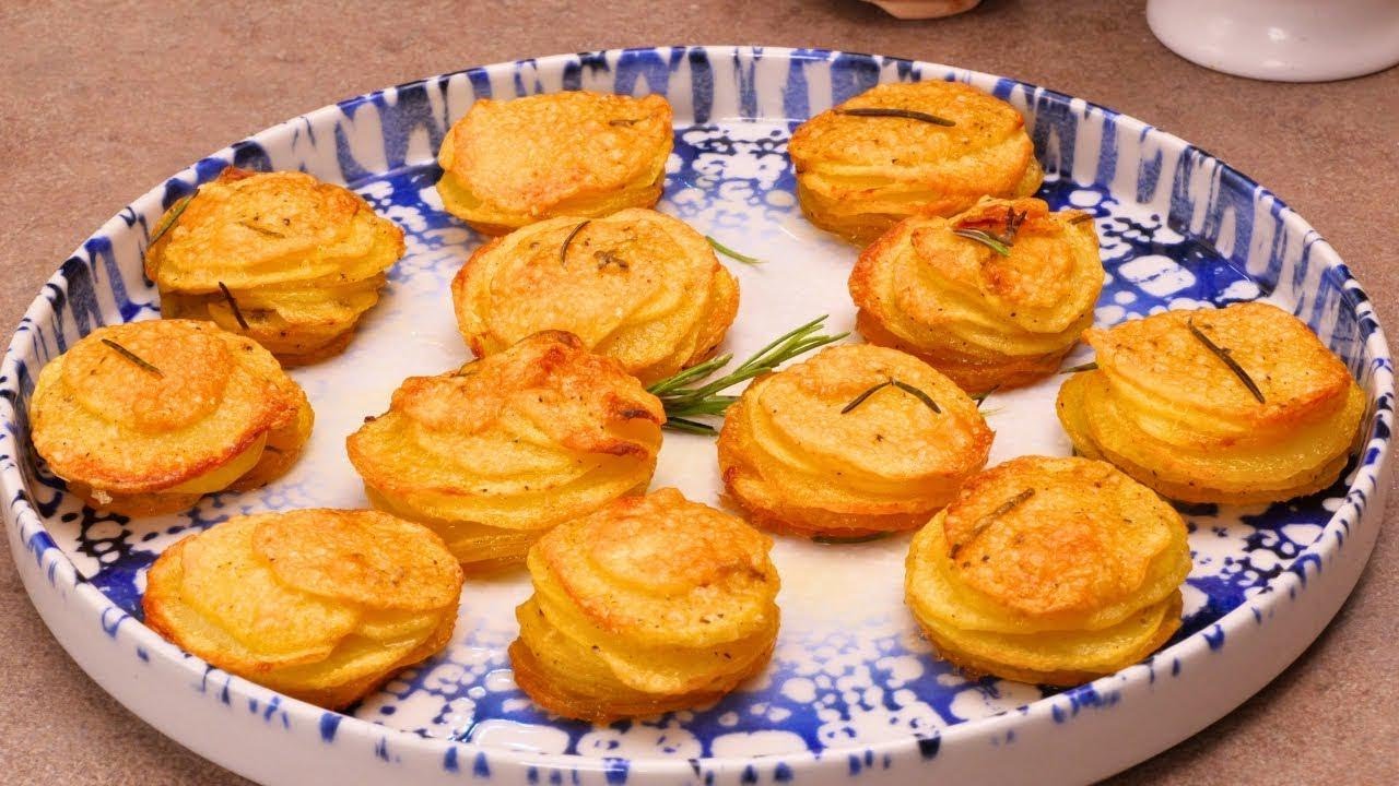 Oven-Baked Potato Mille-Feuille