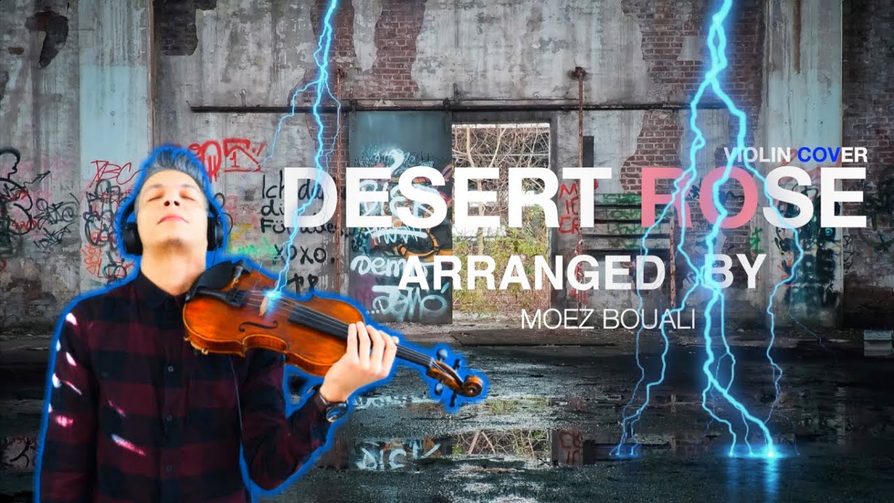 Desert Rose - Sting feat Cheb Mami I violon cover By Moez Bouali {instru- karaoke}