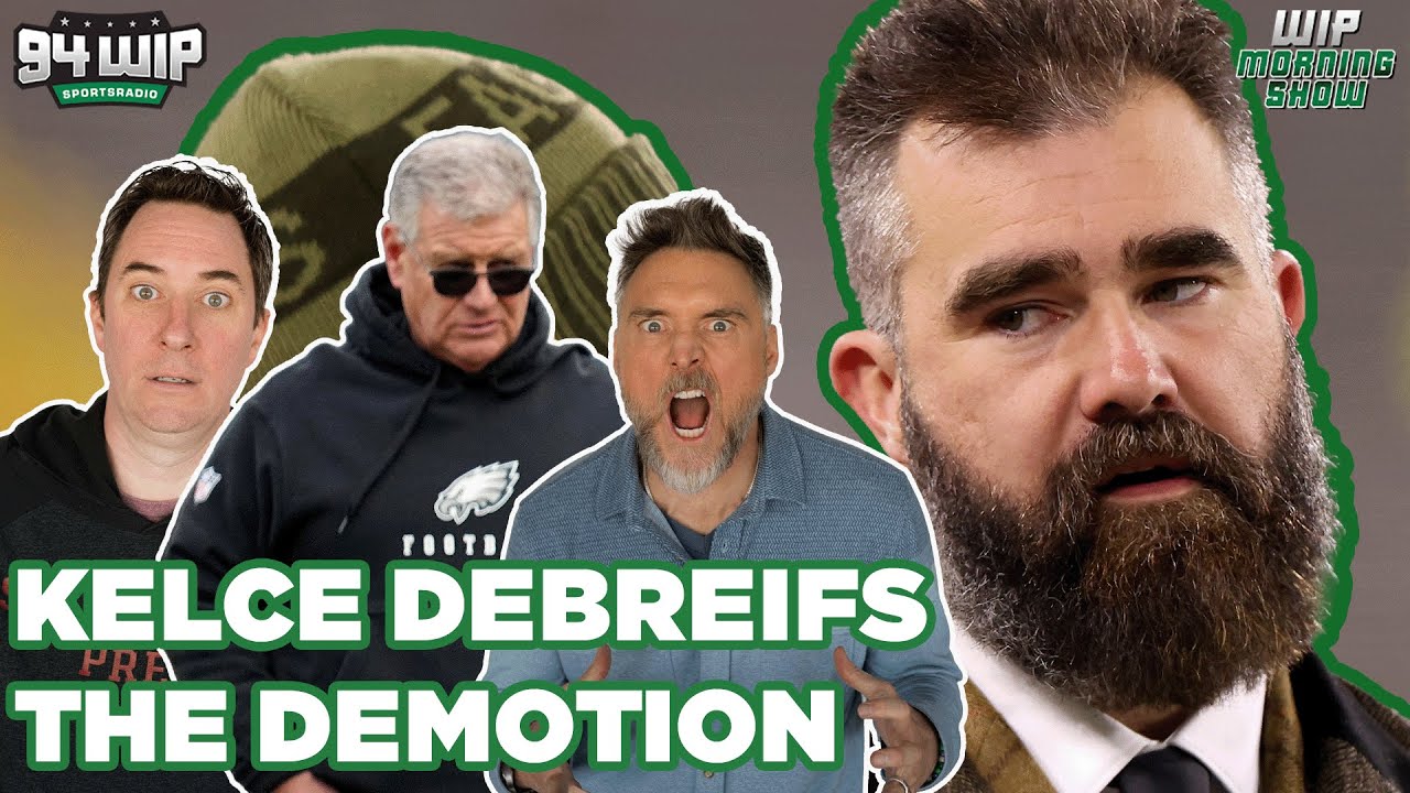 Jason Kelce on Jeff Stoutland's Demotion | 94WIP