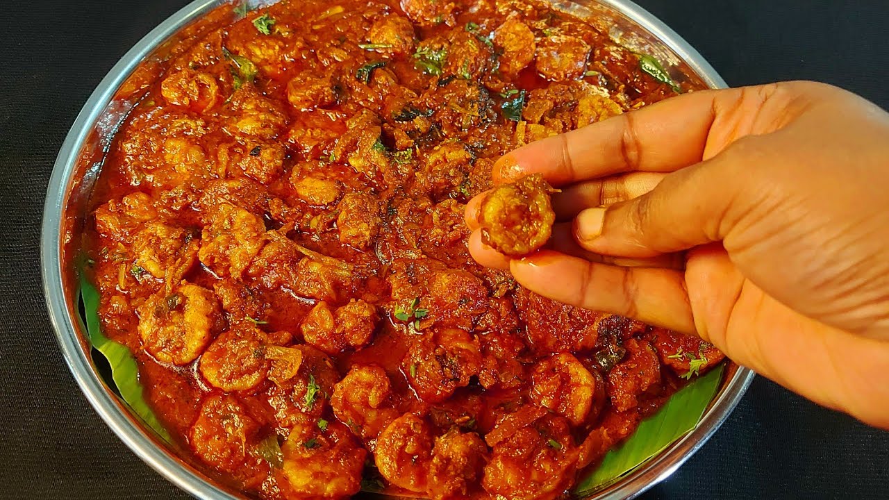 இந்த இறால் தொக்குக்கு ஒரு தட்டு சோறு சாப்பிட்டாலும் பத்தாது! For  MasalaWhatsAppOrder: +919035018089