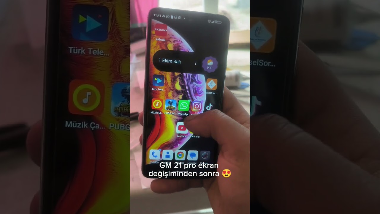 GM 21 pro k&uuml;llerinden yeniden doğdu #ekrandeğişimi #gm21pro #generalmobile #telefon
