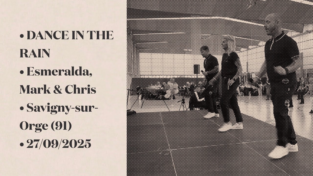 DANCE IN THE RAIN - Mark Furnell (UK), Chris Godden (UK) & Esmeralda Van de Pol (NL)