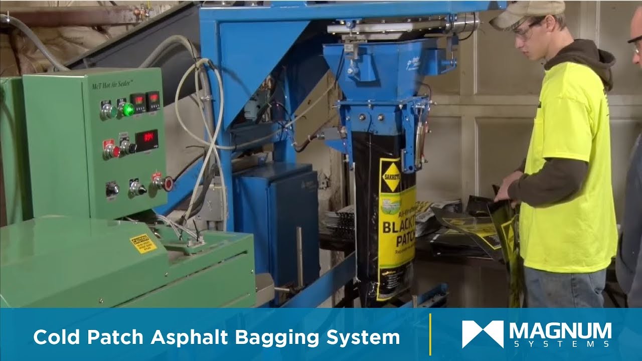 Complete Bagging & Packaging Line for Cold Patch Asphalt