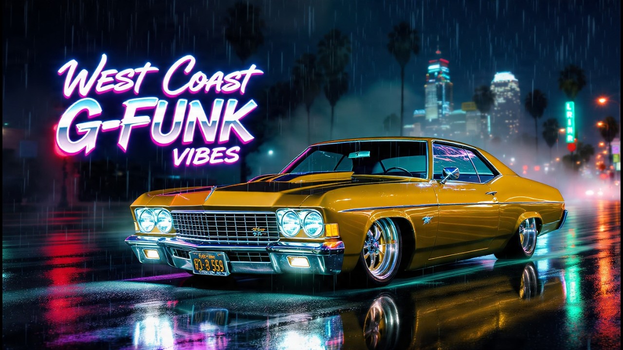 RAIN MODE 2AM Neon Boulevard (90s West Coast G-Funk Night Drive Mix)