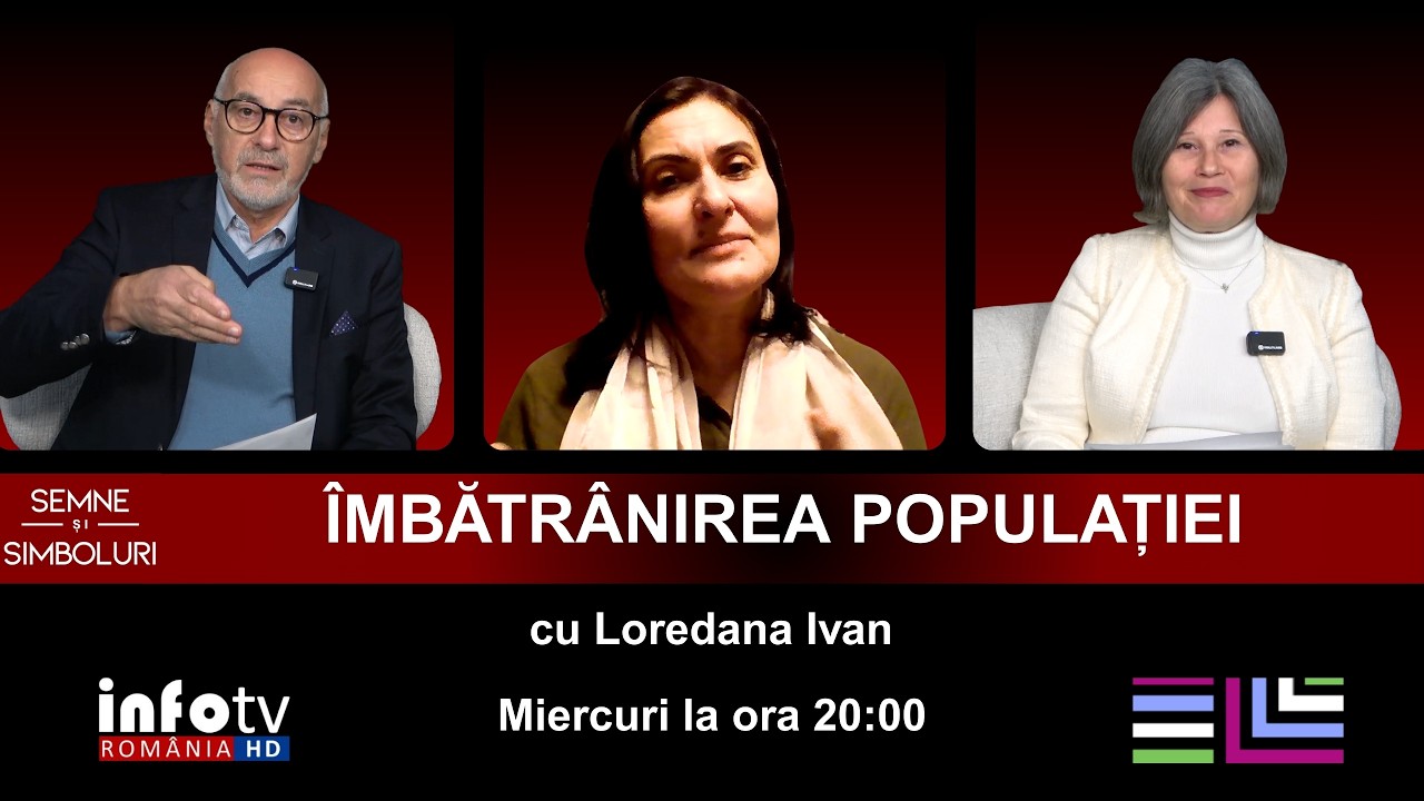 🔴  Îmbătrânirea populației