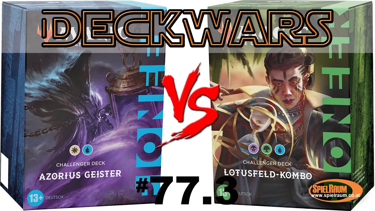 Deckwars 77 - Pioneer Challenger Deck: Azorius Spirits VS. Lotus Field Combo - Gameplay [Deutsch]
