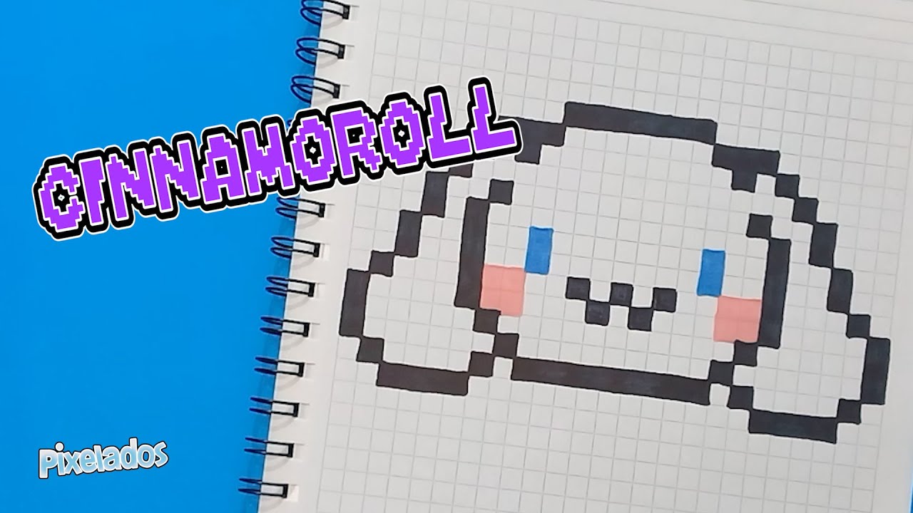 COMO DIBUJAR A CINNAMOROLL EN PIXEL ART - PIXELADOS