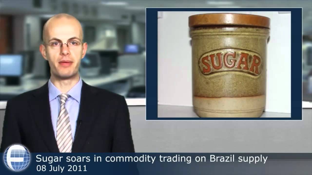 Sugar soars in commodity trading on Brazil supply